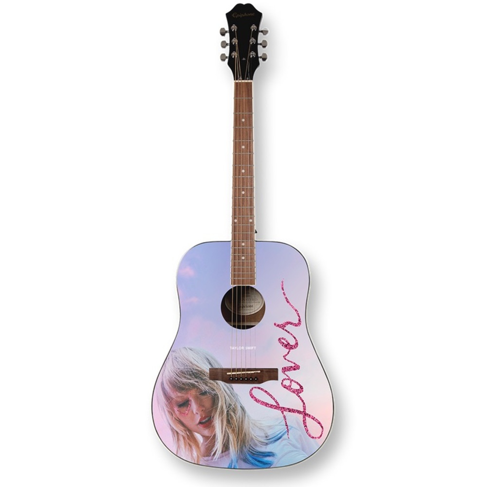 Taylor swift lover acoustic guitar